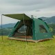 Намет кемпінговий 3-місний з тентом 235*235*155 см зелений LU005GR