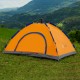 Намет автоматичний на 2 осіб 200*150*110 см, помаранчевий LU016