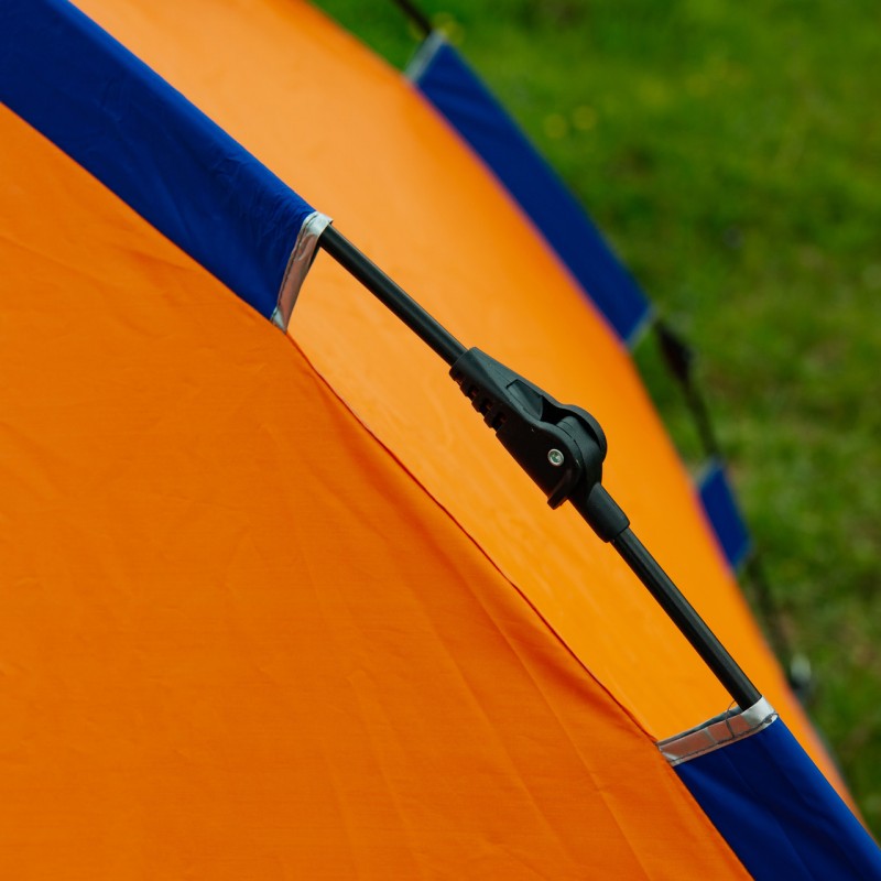 Намет автоматичний на 2 осіб 200*150*110 см, помаранчевий LU016