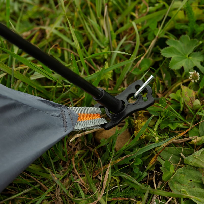 Намет автоматичний на 2 осіб 200*150*110 см, помаранчевий LU016