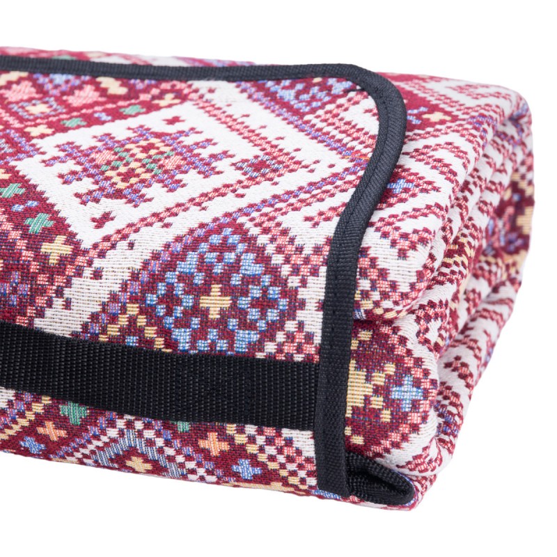 Килимок для пікніка жакардовий, червоний LU012R