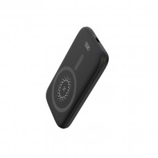 Універсальна Мобільна Батарея Power Bank XO PR153 PD20W Magnetic wireless 15W Type-C 5000mAh Чорний
