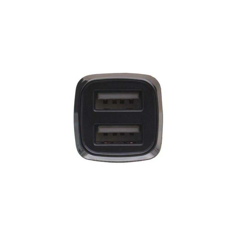 Автомобільний Зарядний Пристрій Borofone BZ2 Lightning 2 USB 2.4A Колір Чорний