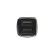 Автомобільний Зарядний Пристрій Borofone BZ2 Lightning 2 USB 2.4A Колір Чорний