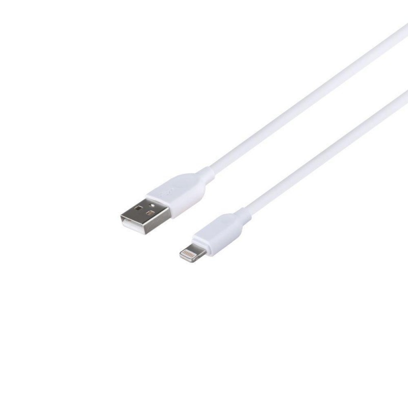 Автомобільний Зарядний Пристрій Borofone BZ15 Lightning 2USB 2.4A Колір Бiлий