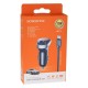 Автомобільний Зарядний Пристрій Borofone BZ15 Micro 2USB 2.4A Колір Бiлий