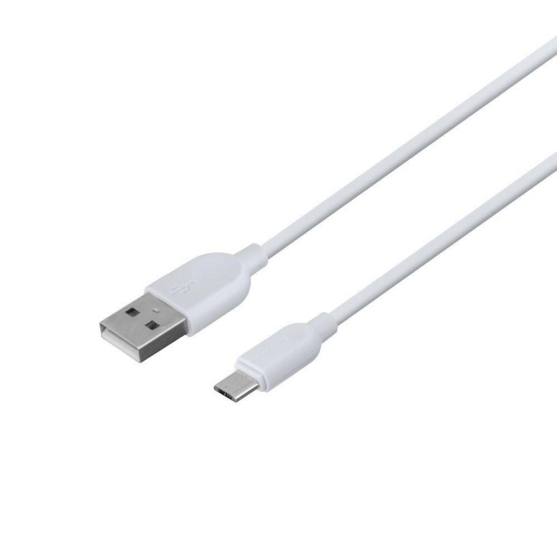 Автомобільний Зарядний Пристрій Borofone BZ15 Micro 2USB 2.4A Колір Бiлий
