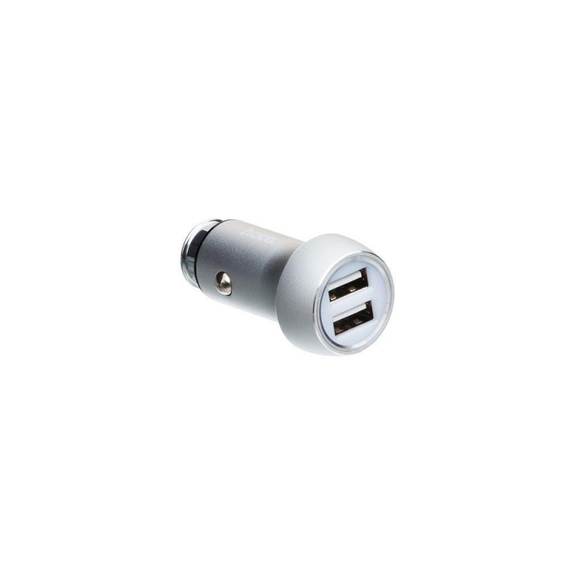 Автомобільний Зарядний Пристрій Hoco Z7 Transformer 2USB Колір Чорний