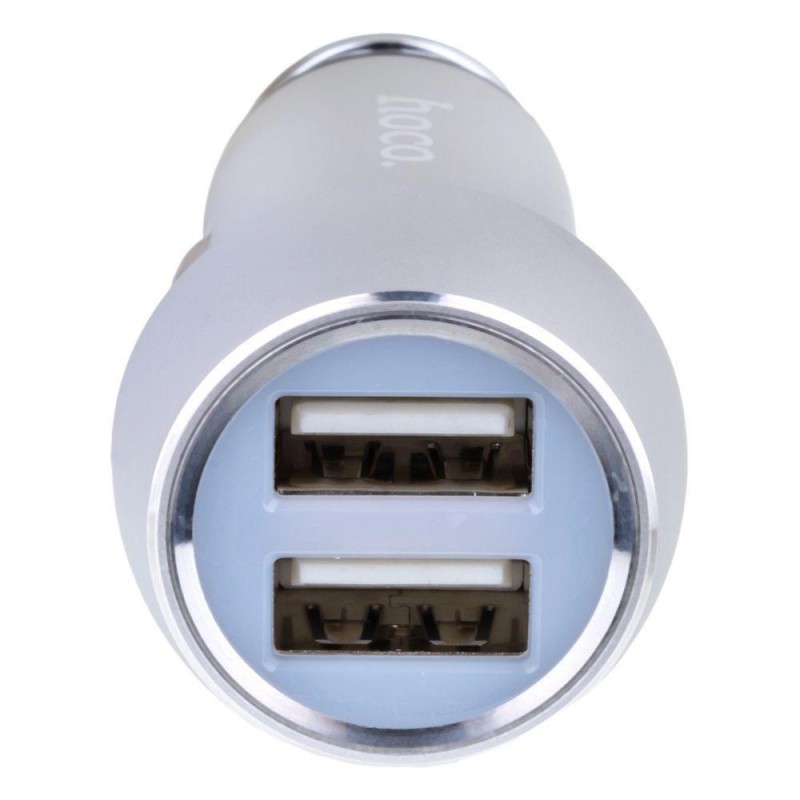 Автомобільний Зарядний Пристрій Hoco Z7 Transformer 2USB Колір Чорний