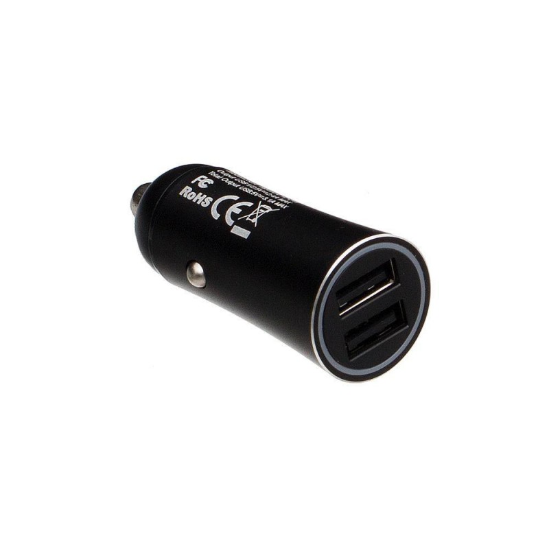 Автомобільний Зарядний Пристрій Hoco Z30A 2USB Колір Золотий