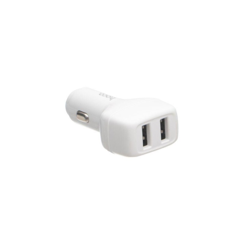 Автомобільний Зарядний Пристрій Hoco Z36 2USB Колір Бiлий