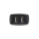 Автомобільний Зарядний Пристрій Hoco Z36 Lightning 2USB Колір Бiлий