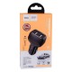 Автомобільний Зарядний Пристрій Hoco Z36 Lightning 2USB Колір Чорний