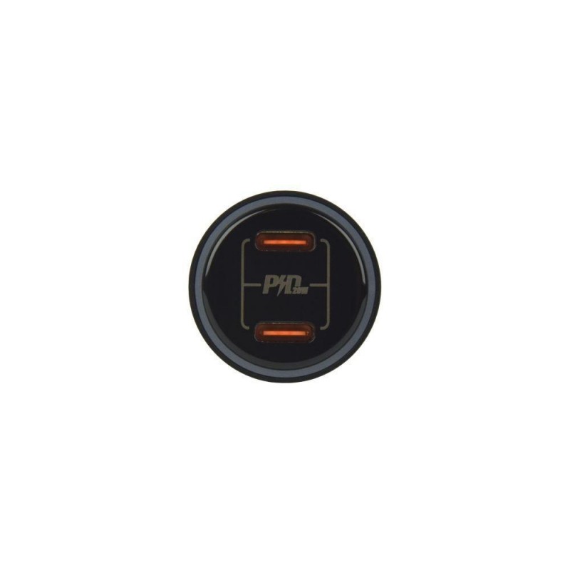 Автомобільний Зарядний Пристрій Hoco NZ3 Dual Port PD QC3.0 40W Type-C to Lightning Колір Чорний