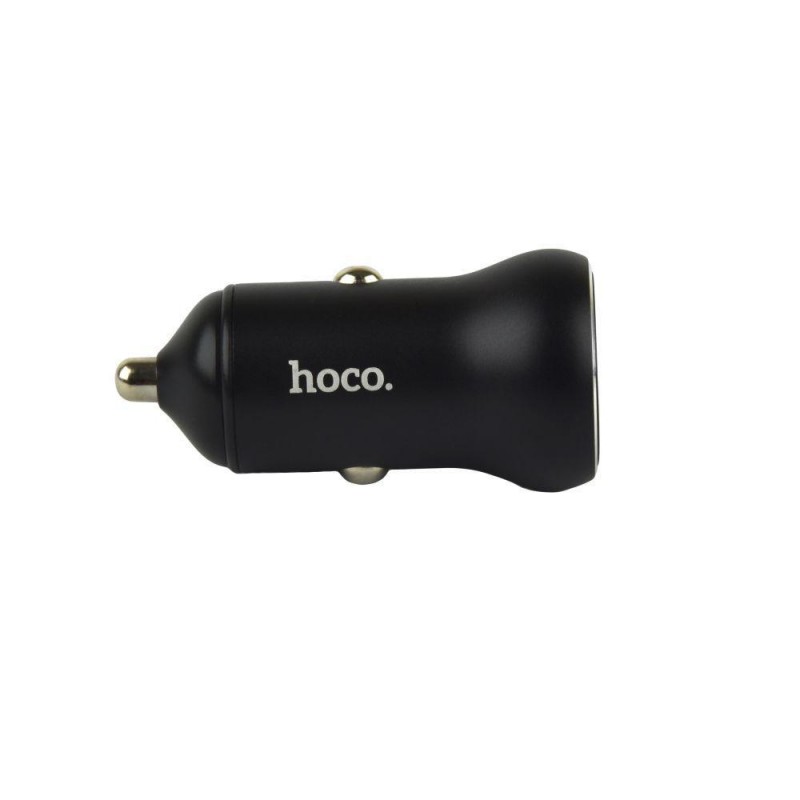 Автомобільний Зарядний Пристрій Hoco NZ5 Smooth road PD30W+QC3.0 Type-C to Lightning Колір Чорний