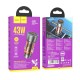 Автомобільний Зарядний Пристрій Hoco NZ8 Sprinter 43W PD25W+QC3.0 Колір Синій