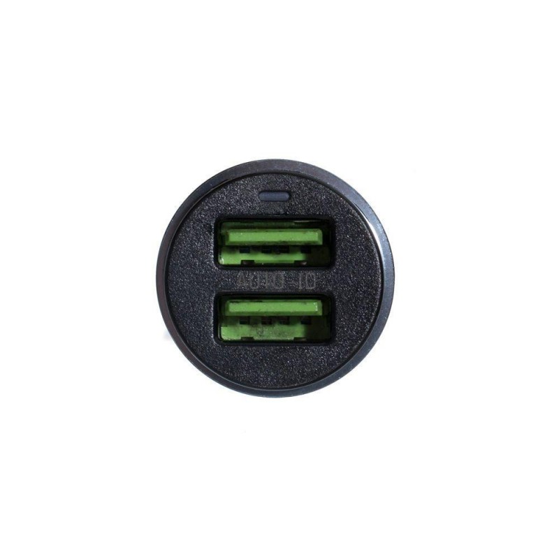 Автомобільний Зарядний Пристрій LDNIO DL-C403 2USB 4.2A Lightning Колір Чорно-Сірий