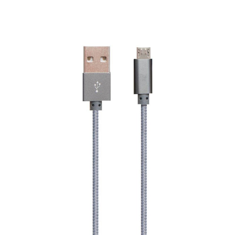 Автомобільний Зарядний Пристрій LDNIO DL-C302 2USB 3.6A Micro Колір Сталевий