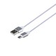 Автомобільний Зарядний Пристрій LDNIO DL-C401 Micro 2USB 3.6A Колір Сталевий
