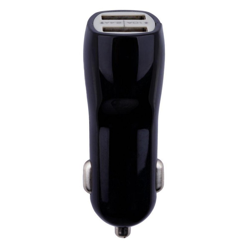 Автомобільний Зарядний Пристрій M-03 2 USB 2100 mAh Колір Чорний