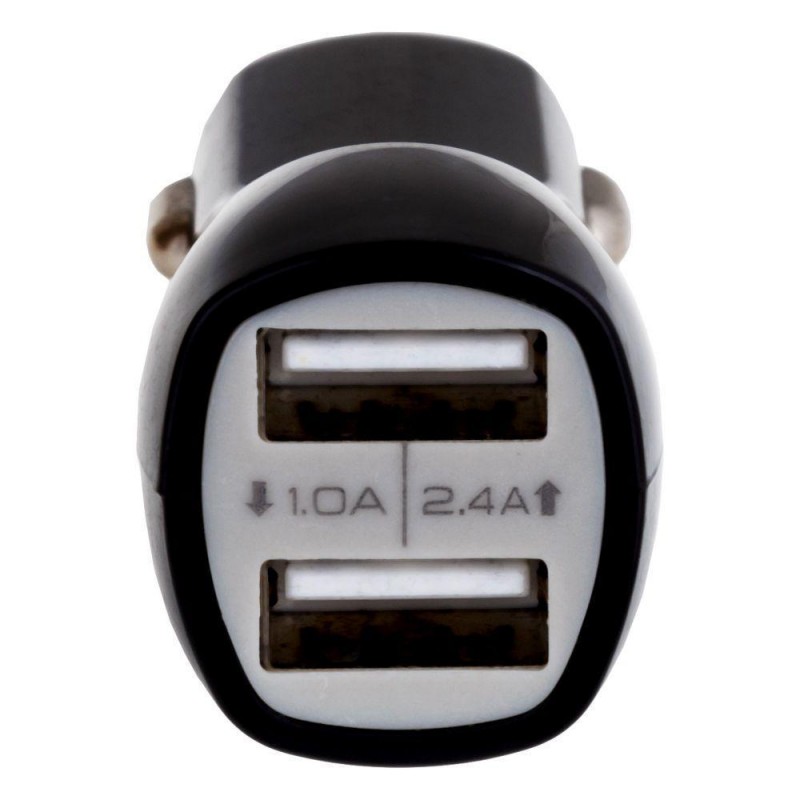 Автомобільний Зарядний Пристрій M-03 2 USB 2100 mAh Колір Чорний