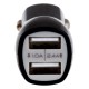 Автомобільний Зарядний Пристрій M-03 2 USB 2100 mAh Колір Чорний