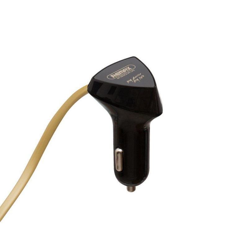 Автомобільний Зарядний Пристрій Remax CR-3XP Alien 3 USB Колір Білий