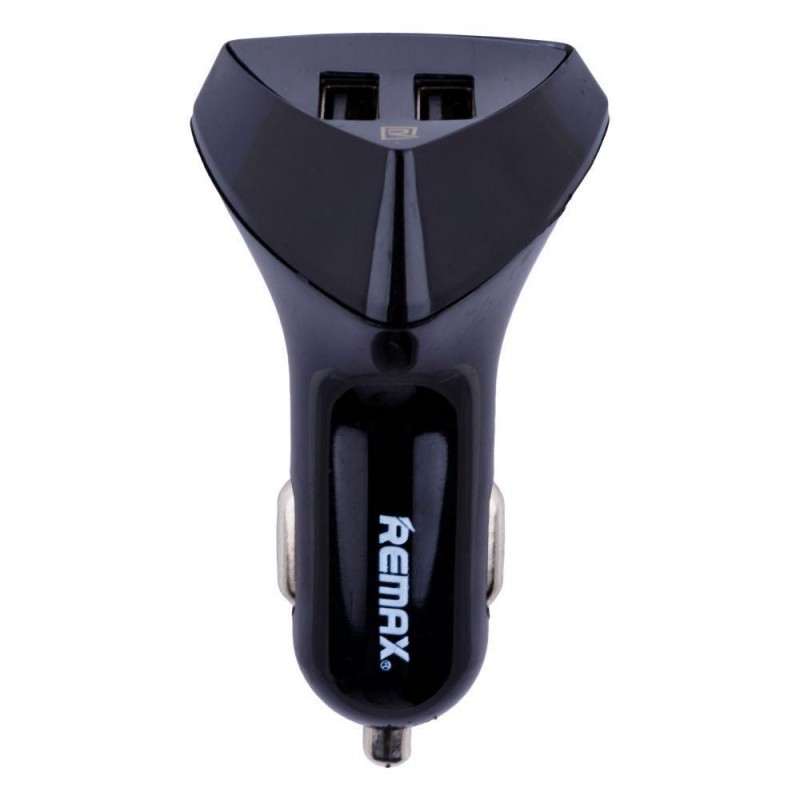 Автомобільний Зарядний Пристрій Remax RC-C208 Led 2 USB 3.4A Колір Чорний
