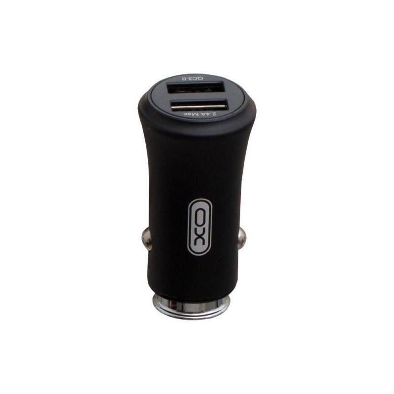 Автомобільний Зарядний Пристрій XO CC-12 QC 3.0 2USB Колір Червоний