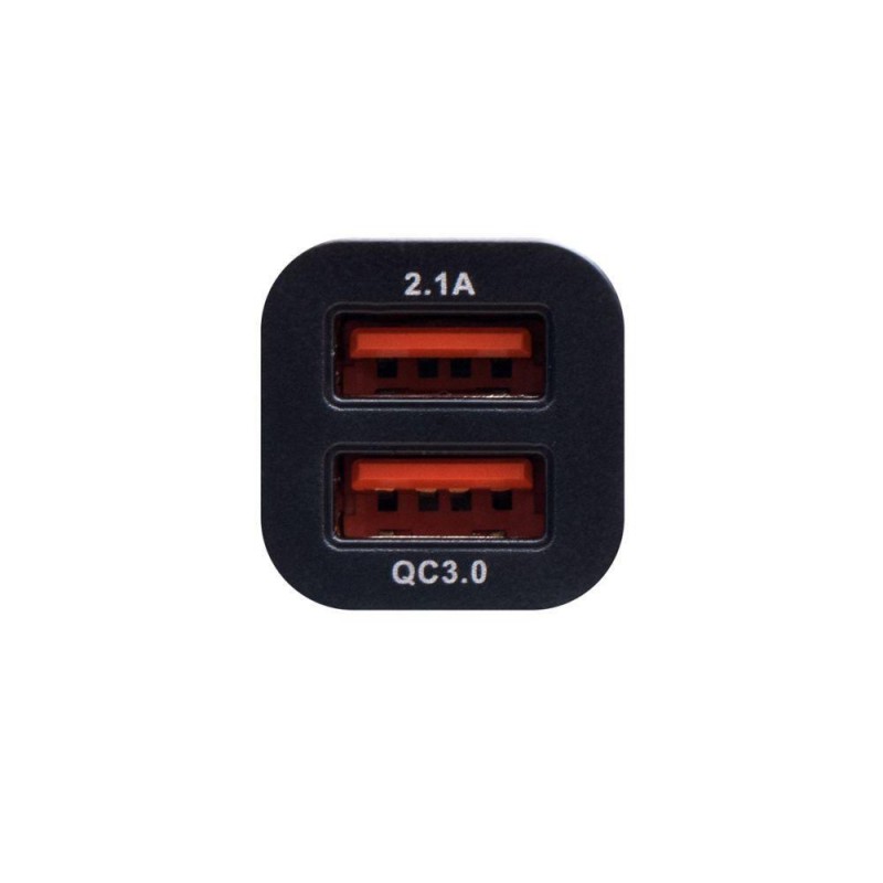 Автомобільний Зарядний Пристрій XO CC-17 2USB QC 3.0 Колір Білий