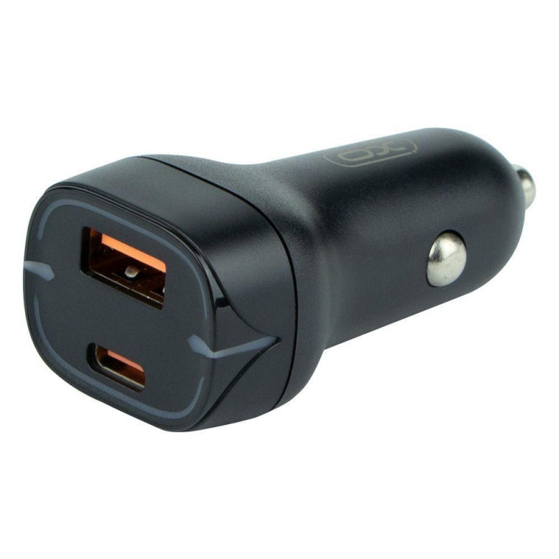 Автомобільний Зарядний Пристрій XO CC37 PD+QC3.0 20W Колір Бiлий