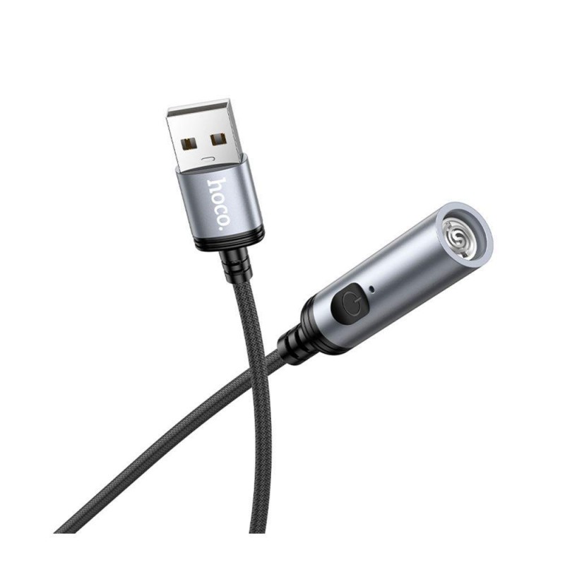Прикурювач Hoco UA30 USB-А Cigarette Lighter Колір Чорний