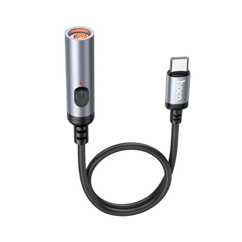 Прикурювач Hoco UA30 Type-C Cigarette Lighter Колір Чорний