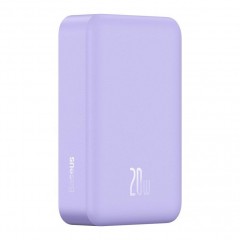 Універсальна Мобільна Батарея Power Bank Baseus Magnetic Mini Wireless Fast Charge 20W 20000 mAh (PPCX1500xx) Фіолетовий, 05
