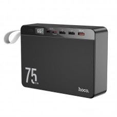 Универсальная Мобильная Батарея Power Bank Hoco J94 Overlord 22.5W 75000 mAh Черный
