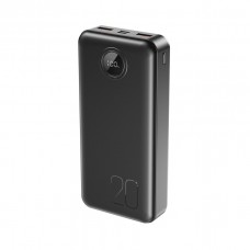 Універсальна Мобільна Батарея Power Bank XO PR239 PD20W/QC 22.5W digital display 20000 mAh Чорний