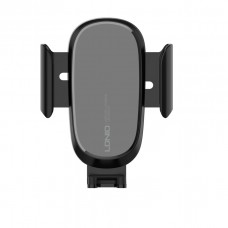 Автомобільний Зарядний Пристрій - Автотримач LDNIO MW21 Wireless 15W Чорний