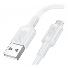 Кабель USB Borofone BX111 Micro 2.4A Белый