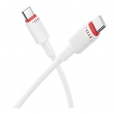 Кабель USB Borofone BX110 Type-C to Type-C 60W Белый