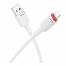 Кабель USB Borofone BX110 Lightning 2.4A Белый