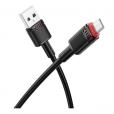 Кабель USB Borofone BX110 Micro 2.4A Черный
