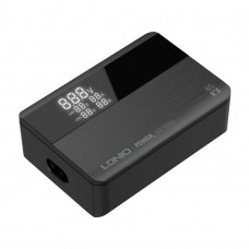 Сетевое Зарядное Устройство LDNIO A4808Q 65W LED Черное