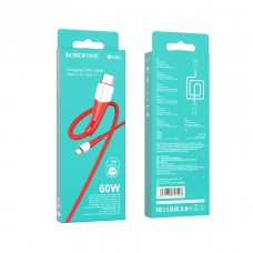 Кабель USB Borofone BX60 Superior 60W Type C to Type C Красный
