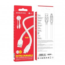Кабель USB Borofone BX81 Lightning Белый