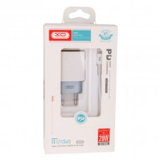 Сетевое Зарядное Устройство XO L77 PD 20W Type-C to Lightning Мята упаковка Белый