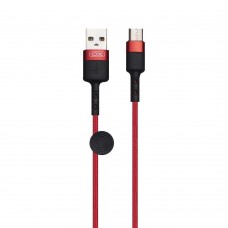 Кабель USB XO NB117 Micro Колір Червоний