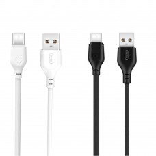 Кабель USB XO NB103 Type-C Бiлий