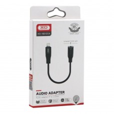 Перехідник XO NB181A audio adapter Lightning to3.5mm Колір Чорний