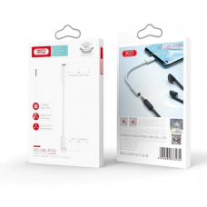 Перехідник XO NB-R161 audio adapter Type-c to 3.5mm Колір Бiлий