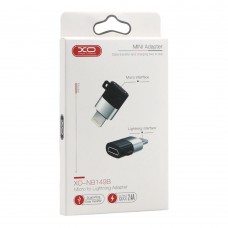 Перехідник XO NB149-B MICRO TO lightning connector Чорний